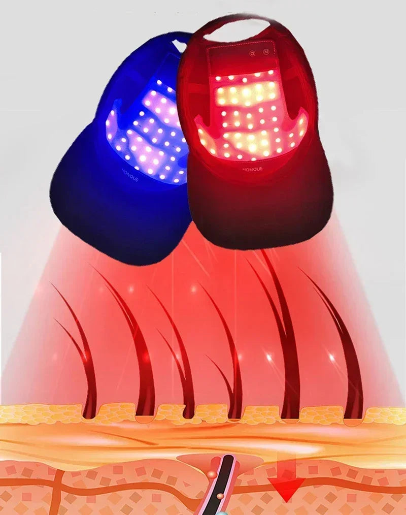 LED Red Light Therapy Cap Hair Growth & Hair Loss Treatment